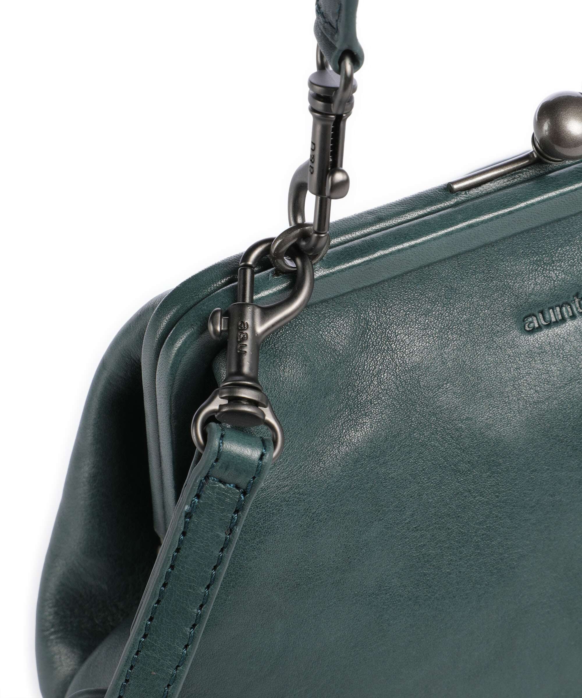 Aunts & Uncles Grandma's Luxury Club Mrs. Pizzelle Crossbody bag green jewel