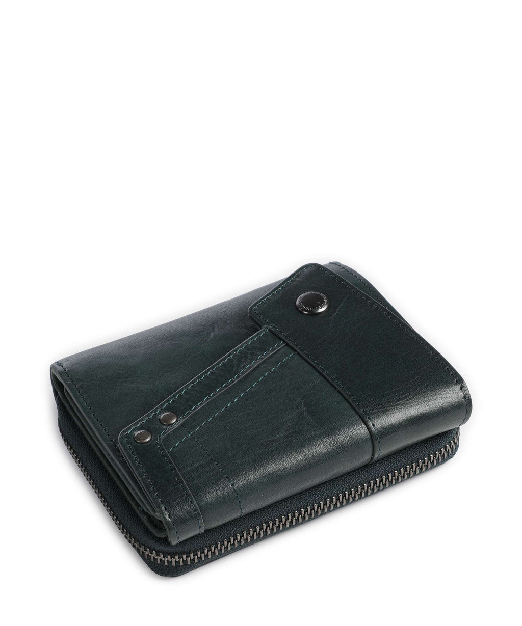 Aunts & Uncles Grandma's Luxury Club Lotta Wallet green jewel