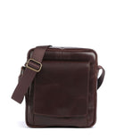 Buckle & Seam Crazy Horse Collector Crossbody bag brown