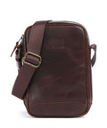 Buckle & Seam Crazy Horse Runner Crossbody bag brown