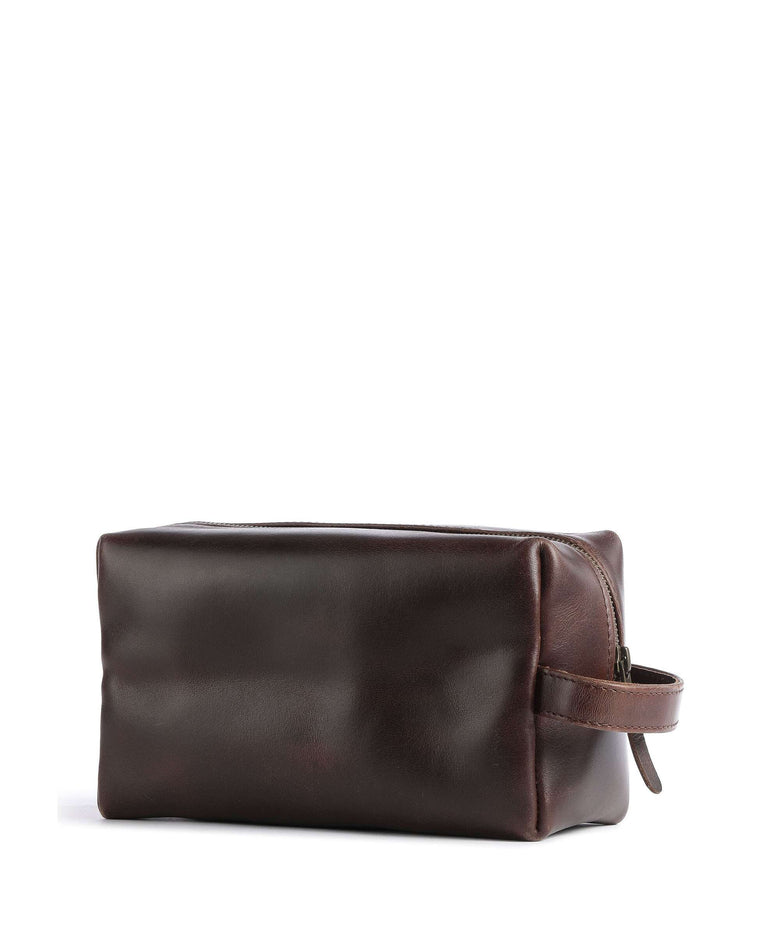 Buckle & Seam Crazy Horse Everest Toiletry bag brown