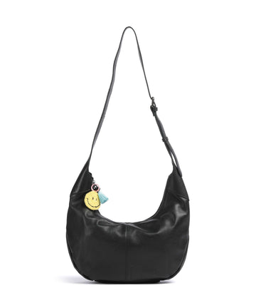 FredsBruder Take A Smile Hobo tas black