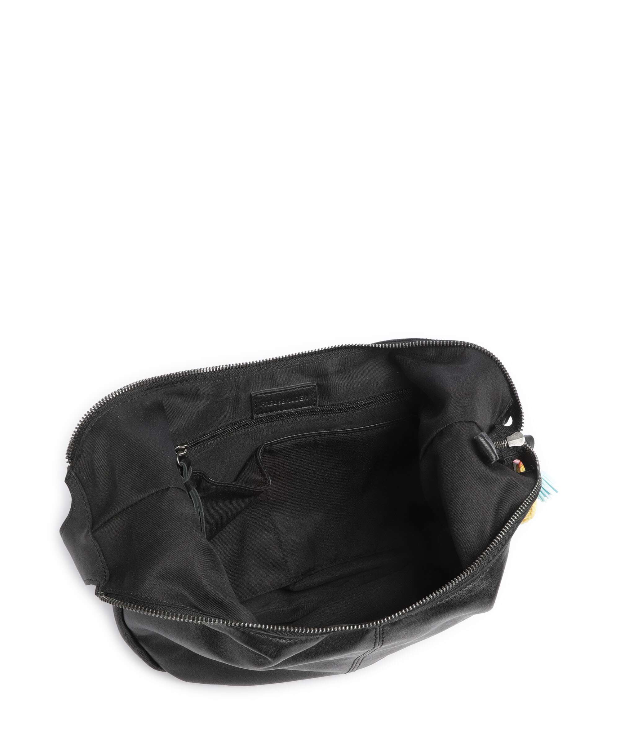 FredsBruder Take A Smile Big Hobo bag black