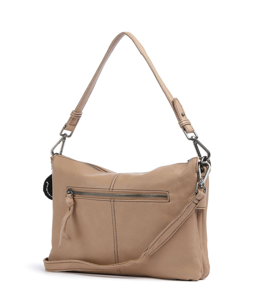 FredsBruder Take A Smile Shoulder bag milk coffee