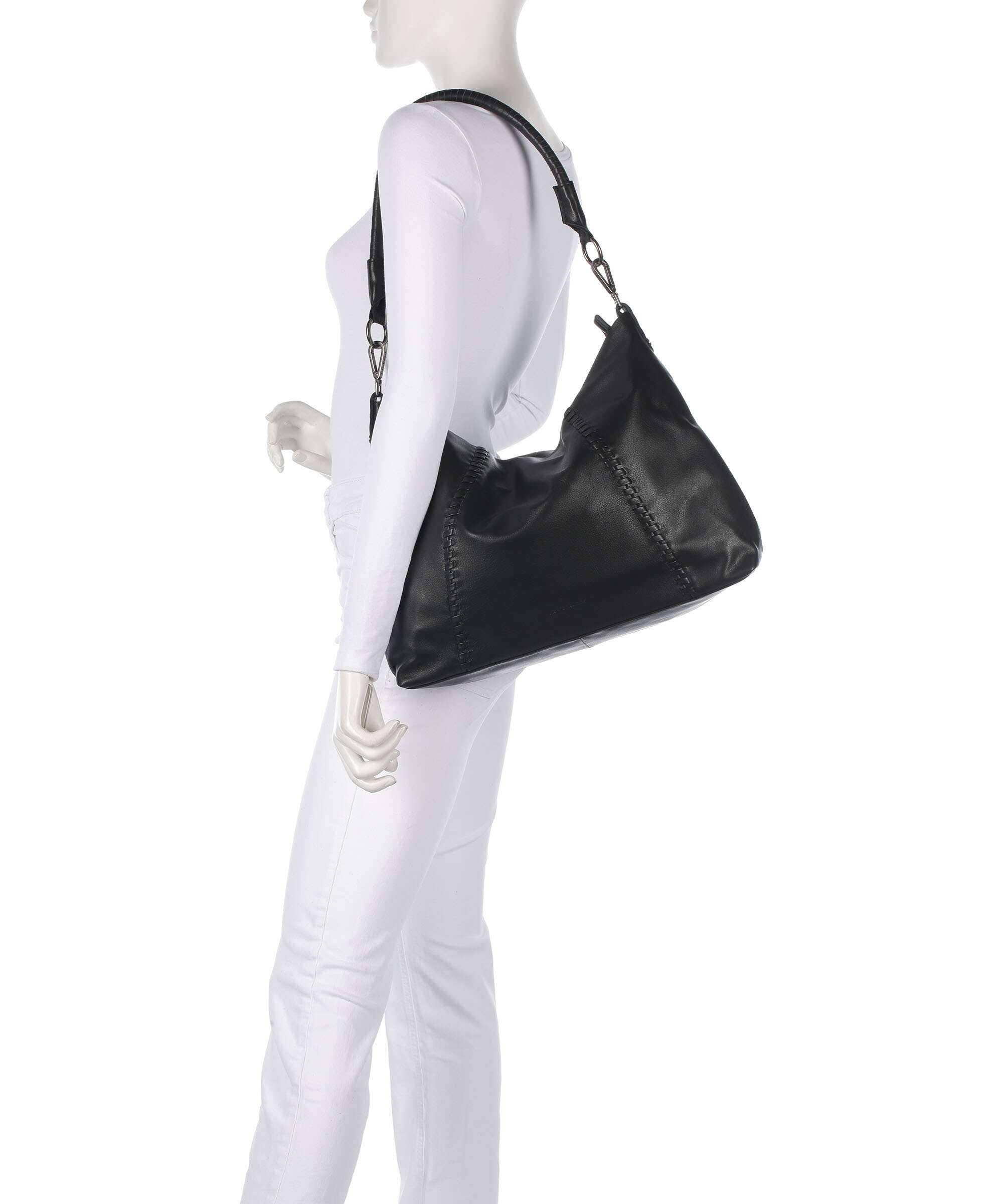 FredsBruder Bestseller Layer Likely Hobo bag black