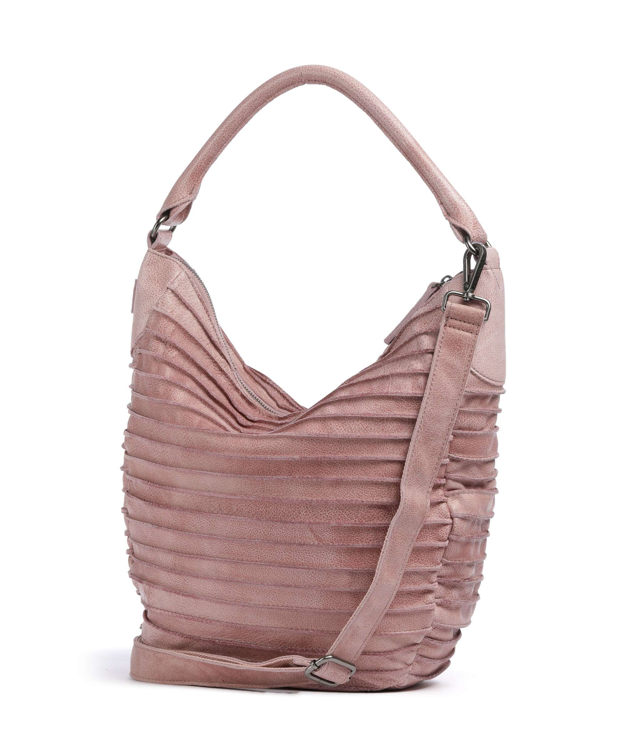 FredsBruder Bestseller Riffeltier S Hobo bag powder rose