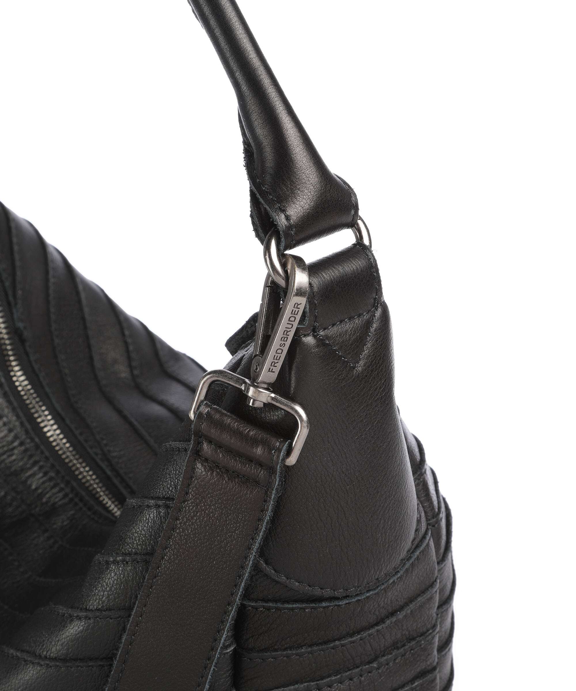 FredsBruder Bestseller Gürteltier S Hobo bag black