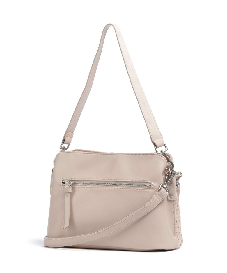 FredsBruder Weave Harmony Midi Shoulder bag stone
