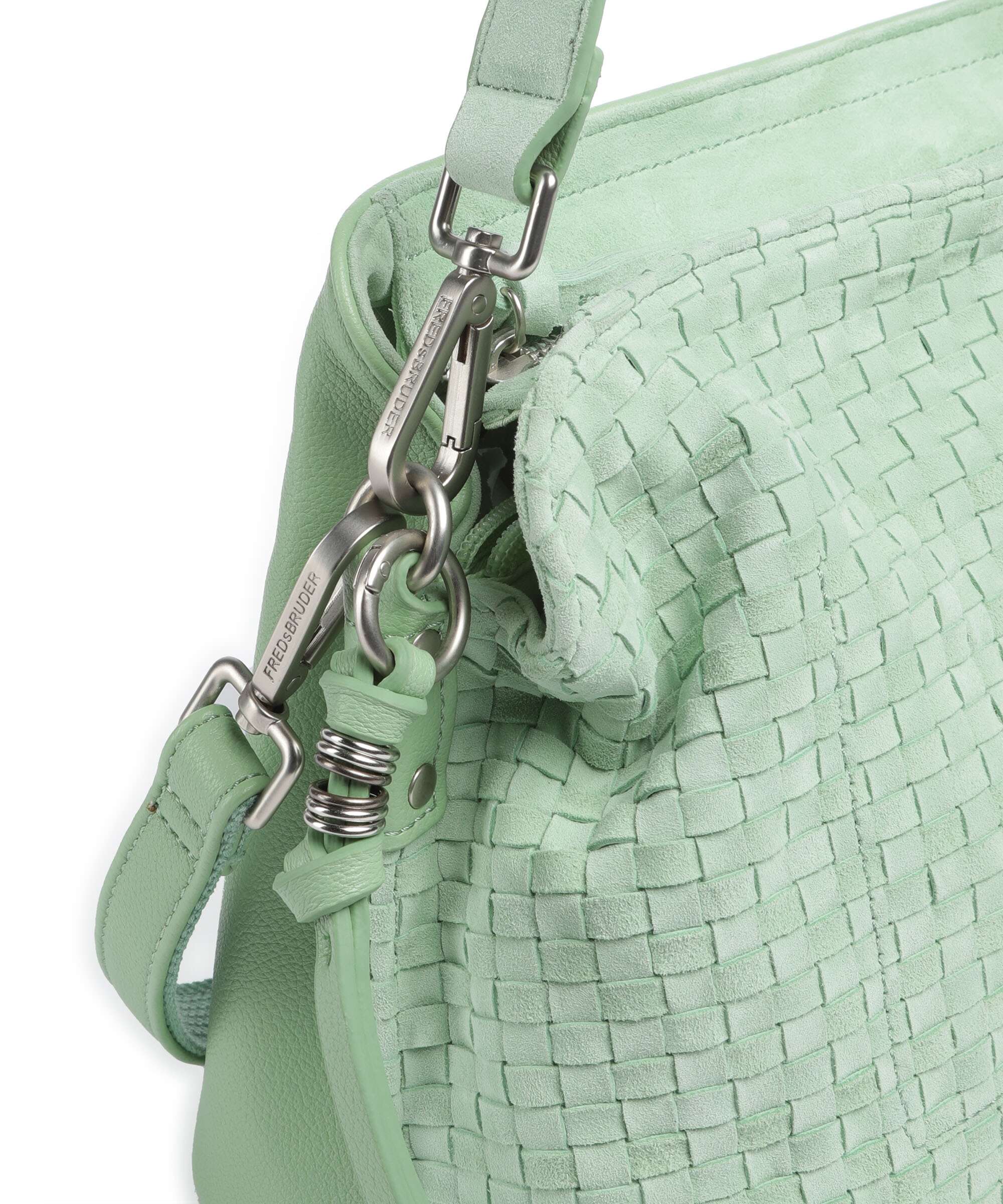 FredsBruder Weave Harmony Shoulder bag fresh mint