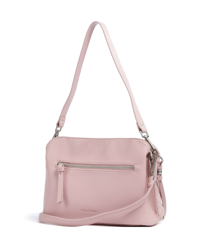 FredsBruder Weave Harmony Midi Shoulder bag blush