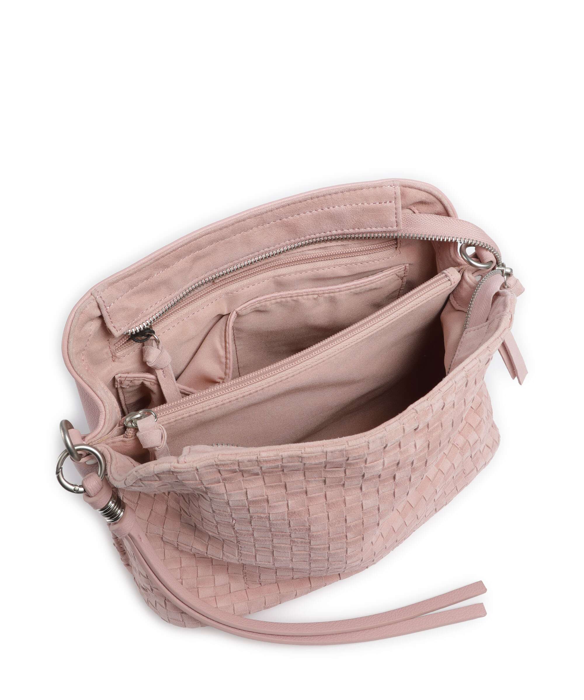 FredsBruder Weave Harmony Midi Shoulder bag blush