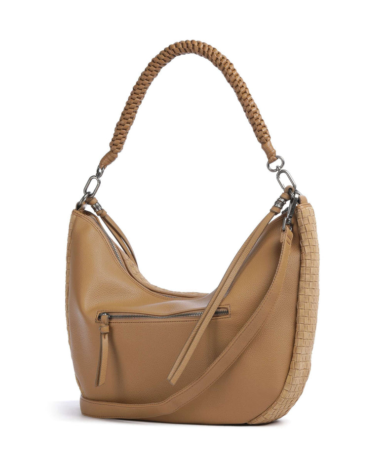 FredsBruder Natural Flow Hobo bag caramel