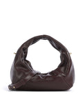 Les Visionnaires Greta Icon Cinkle Silky Handbag vinyard red