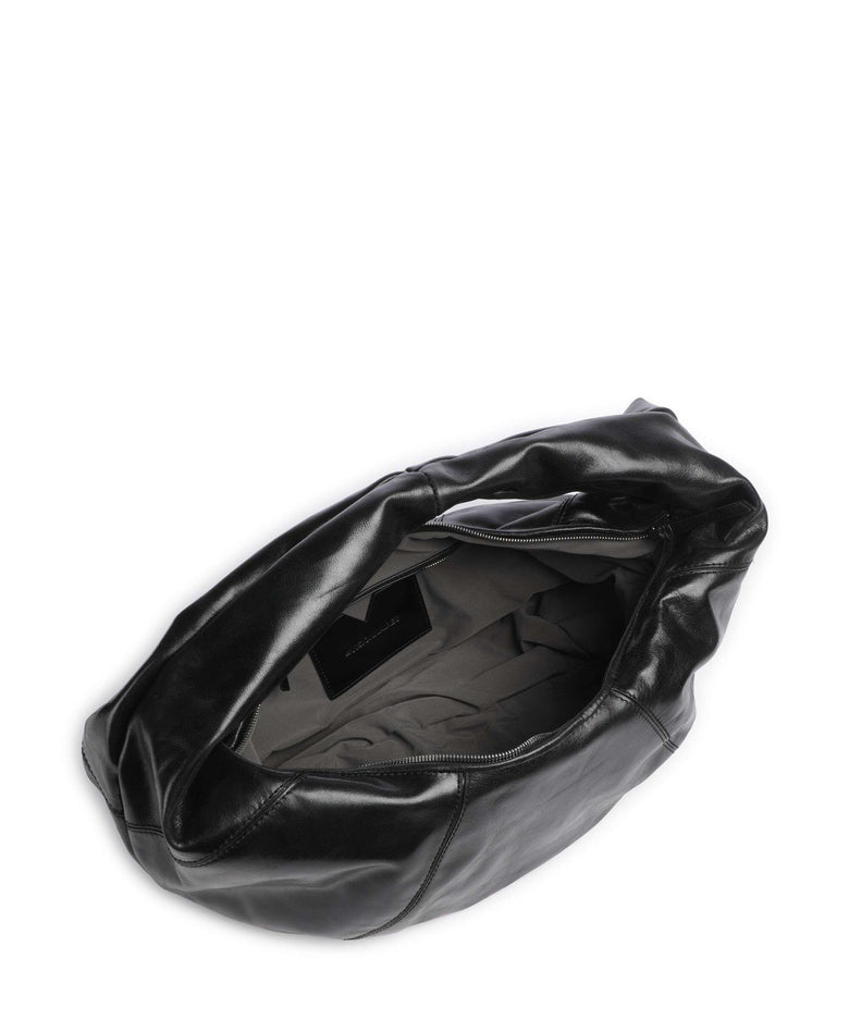 Les Visionnaires Greta Icon Crinkle Hobo bag black