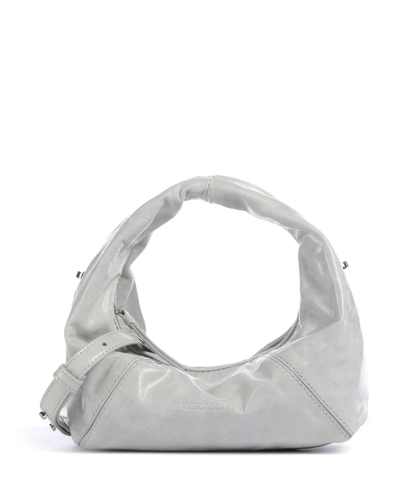 Les Visionnaires Greta Icon Crinkle Mini Handbag glacier grey