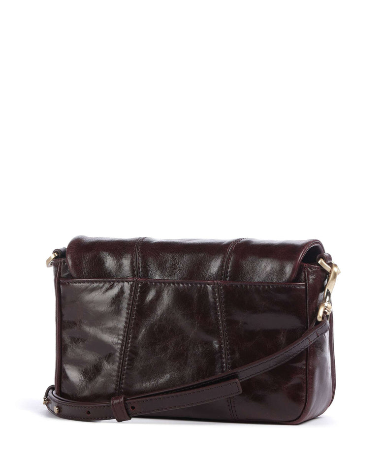 Les Visionnaires Mila Icon Crinkle Crossbody bag bordeaux red