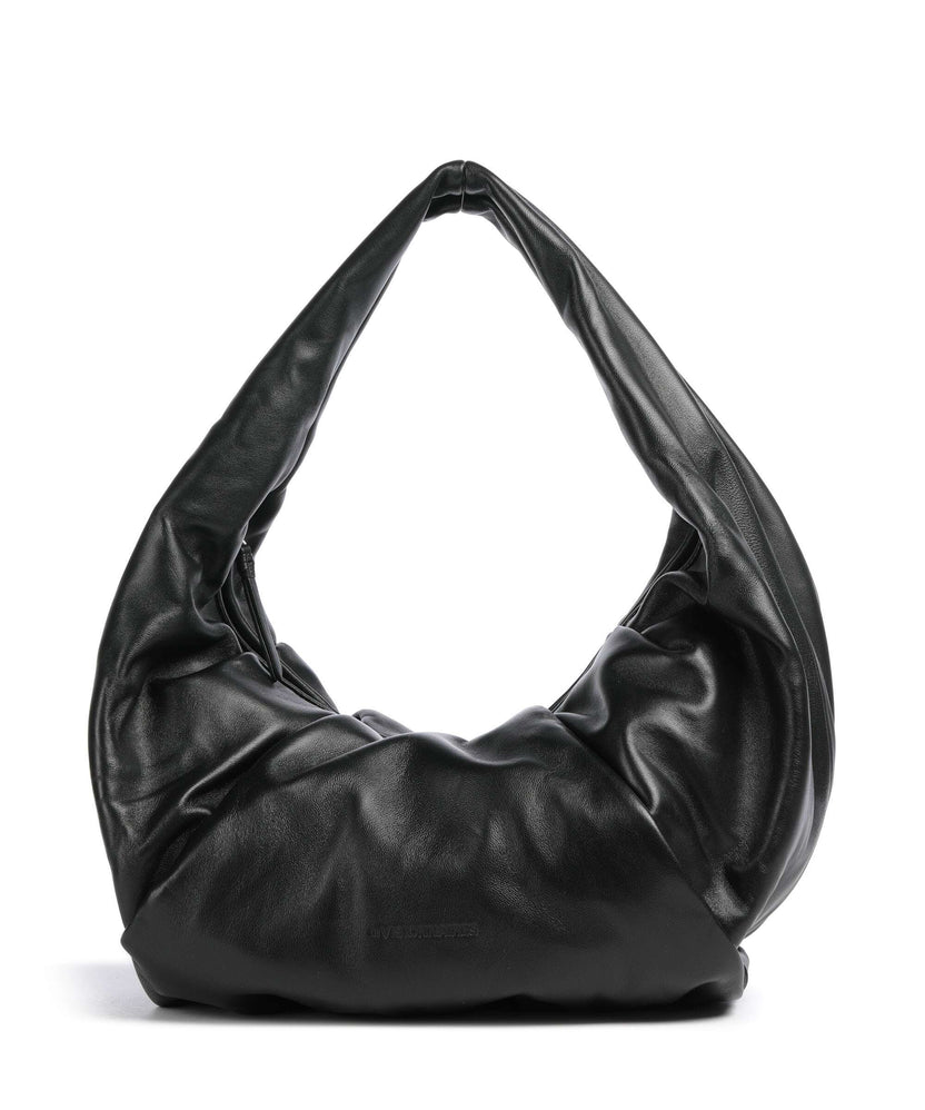 Les Visionnaires Greta Essential Silky Hobo bag black