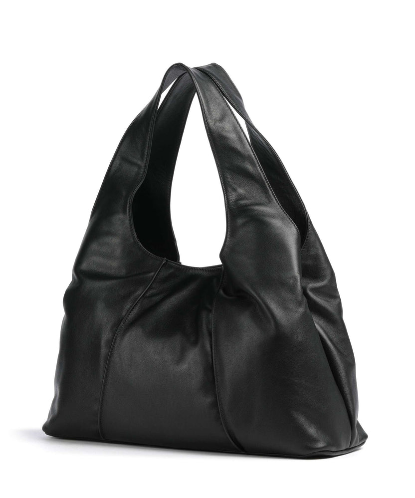 Les Visionnaires Paz Essential Silky Hobo bag black