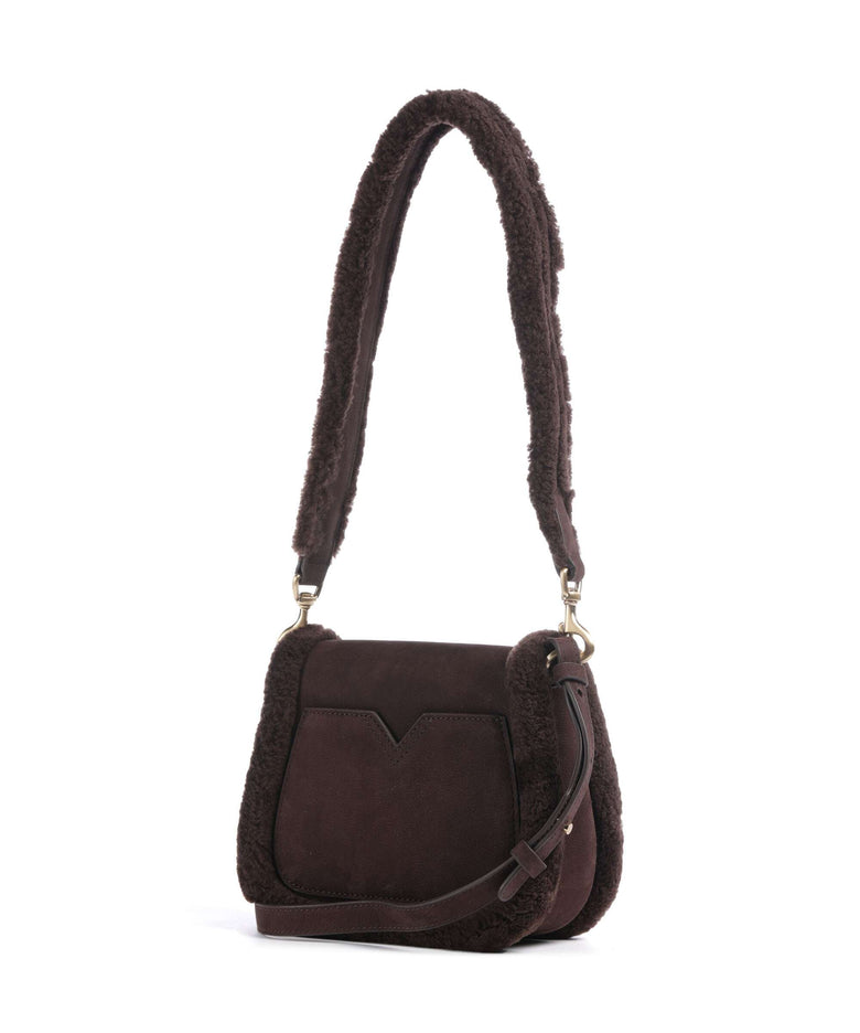 Les Visionnaires Elli Teddy Shoulder bag pecan