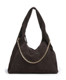 Les Visionnaires Jade Cozy Chain Hobo tas dark brown