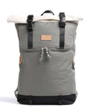 Doughnut Reborn Christopher Rolltop rugzak grey/stone