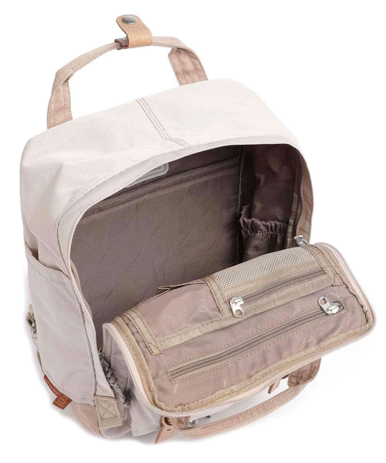 Doughnut Happy Camper Macaroon Backpack ivory