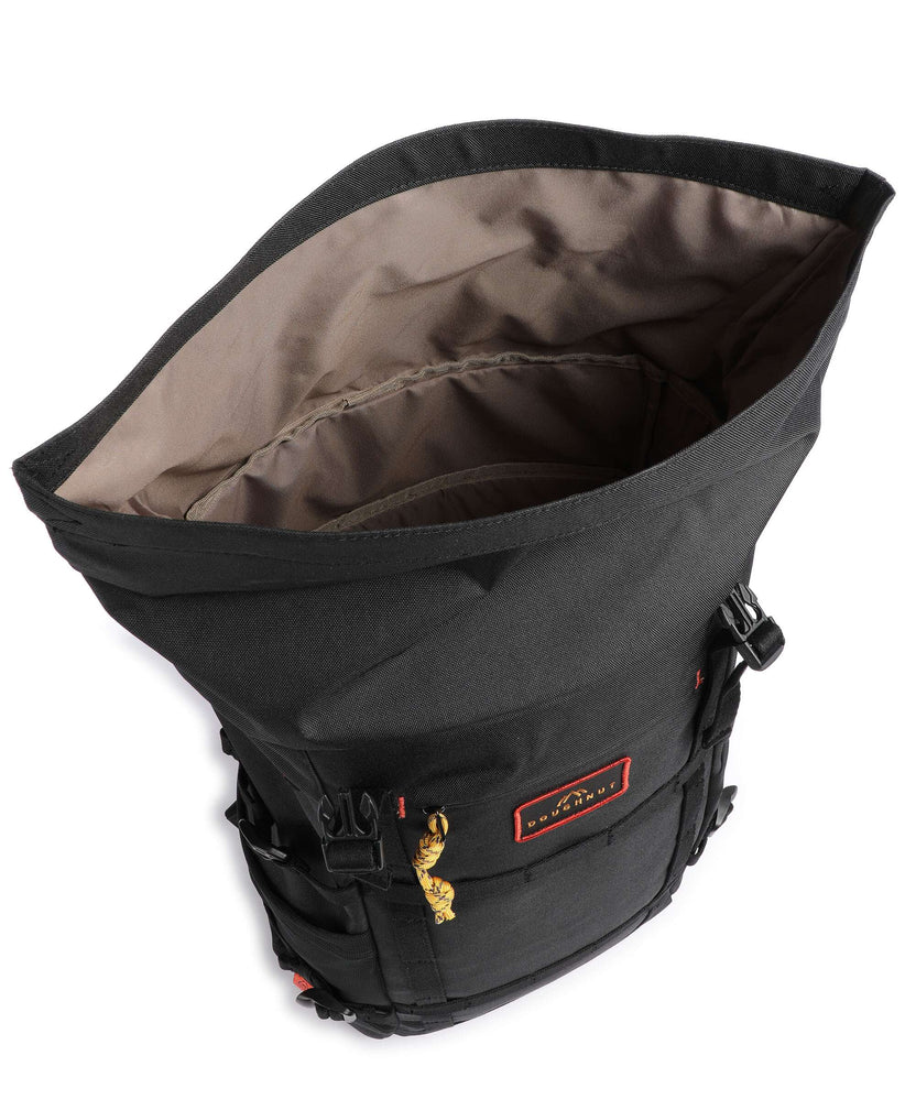 Doughnut Happy Camper Paratrooper Backpack black