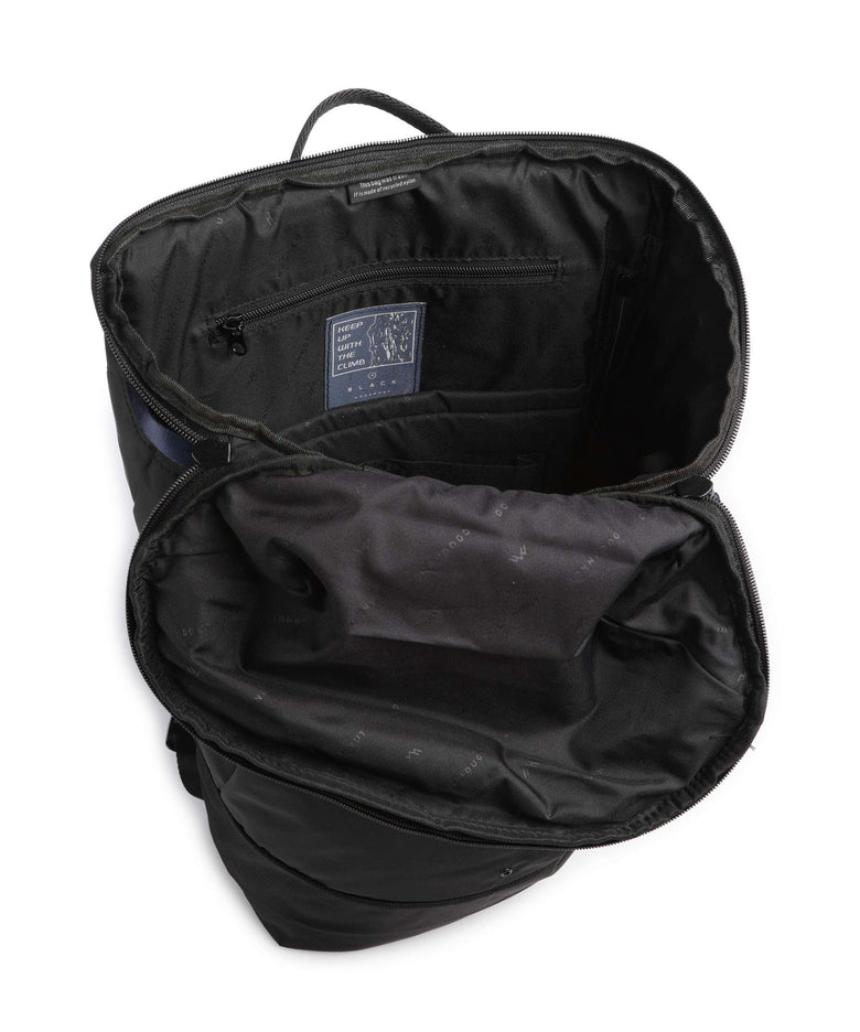 Doughnut Black Dynamic Large Backpack black