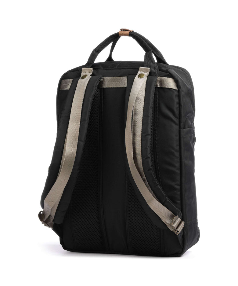 Doughnut Jungle Macaroon Large Backpack black