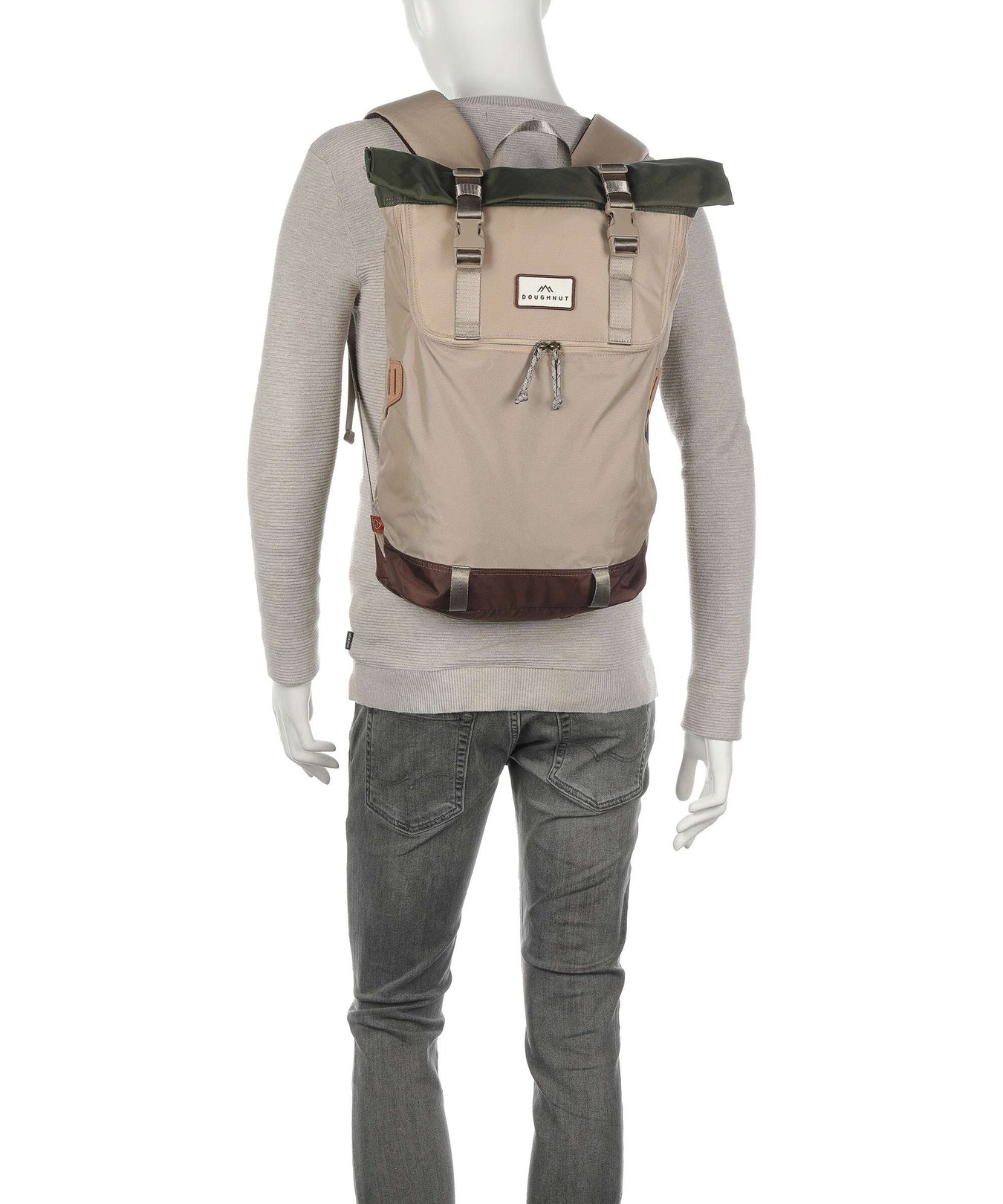 Doughnut Jungle Christopher Rolltop backpack black