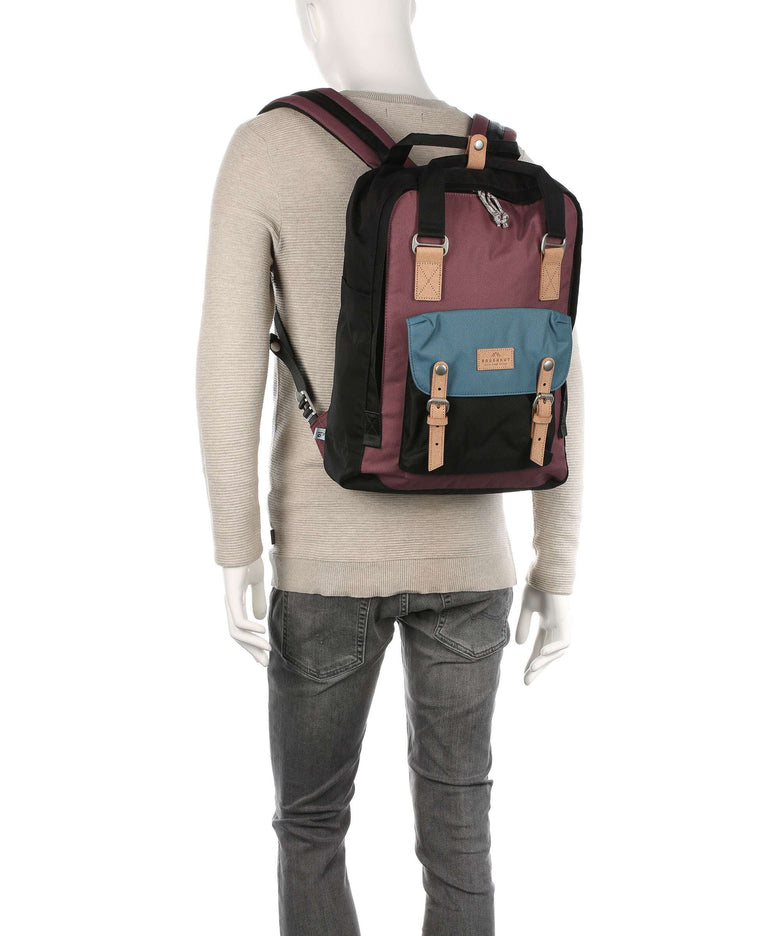Doughnut Reborn Macaroon Large Backpack wine