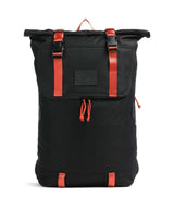 Doughnut The Dudes Christopher Dark Rolltop rugzak black