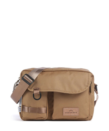 Doughnut Reborn Mission Lite Crossbody tas camel