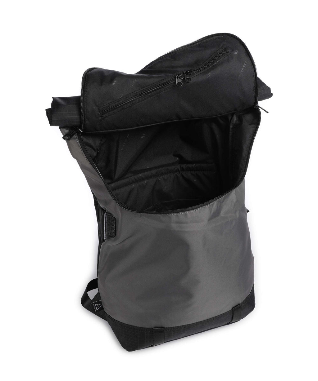 Doughnut Street Cruise Christopher Rolltop backpack dark grey