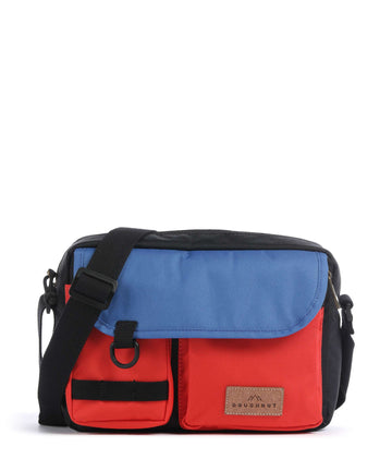 Doughnut Reborn Mission Lite Crossbody tas black/grapefruit