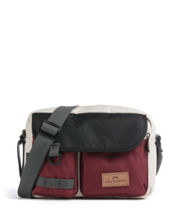 Doughnut Reborn Mission Lite Crossbody tas stone/wine