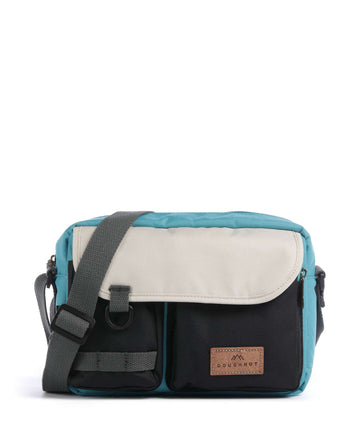 Doughnut Reborn Mission Lite Crossbody tas lagoon/stone