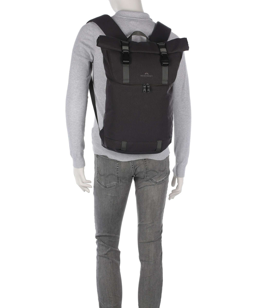 Doughnut Mediative Christopher Rolltop backpack midnight blue
