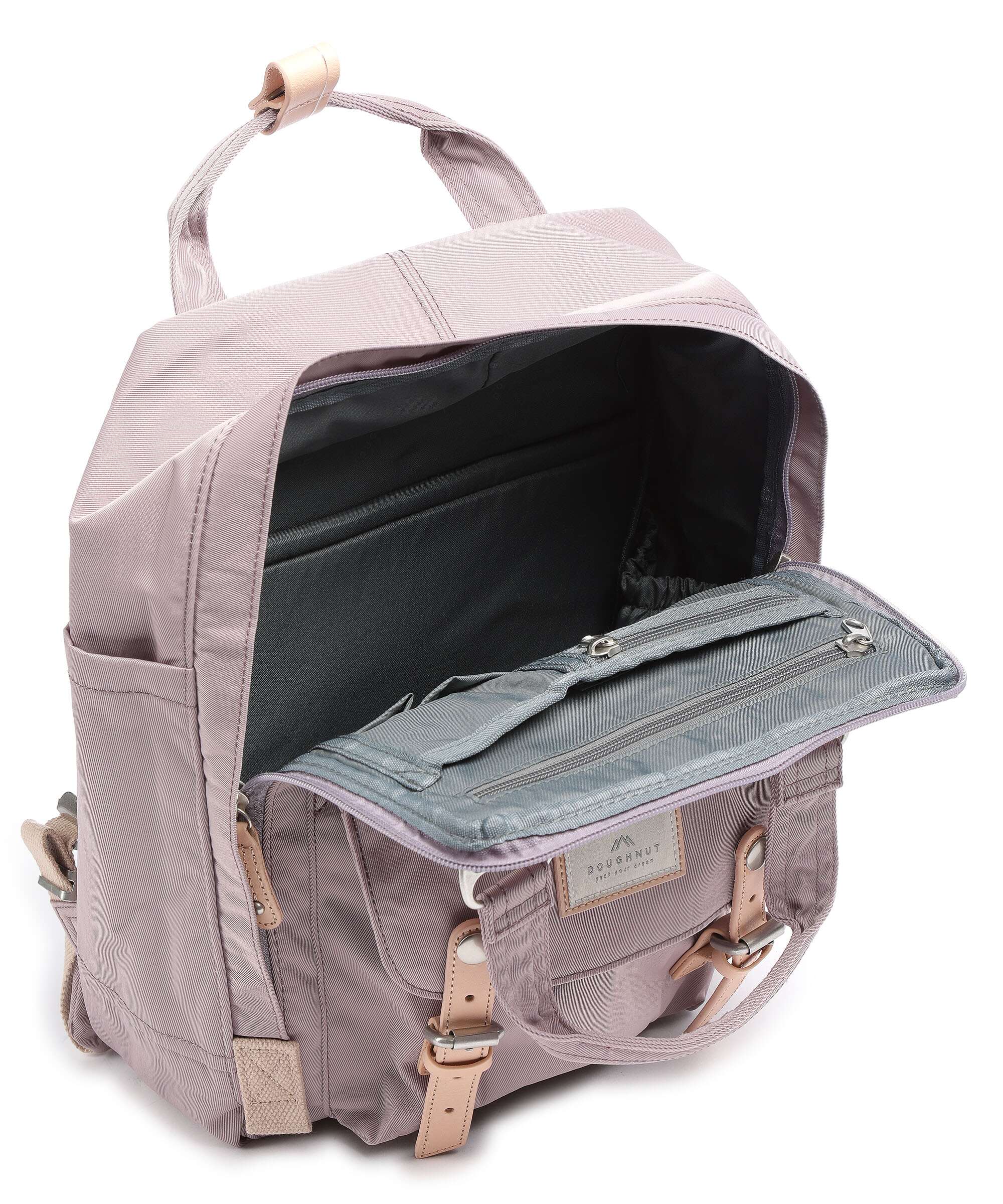 Doughnut Macaroon Backpack lilac