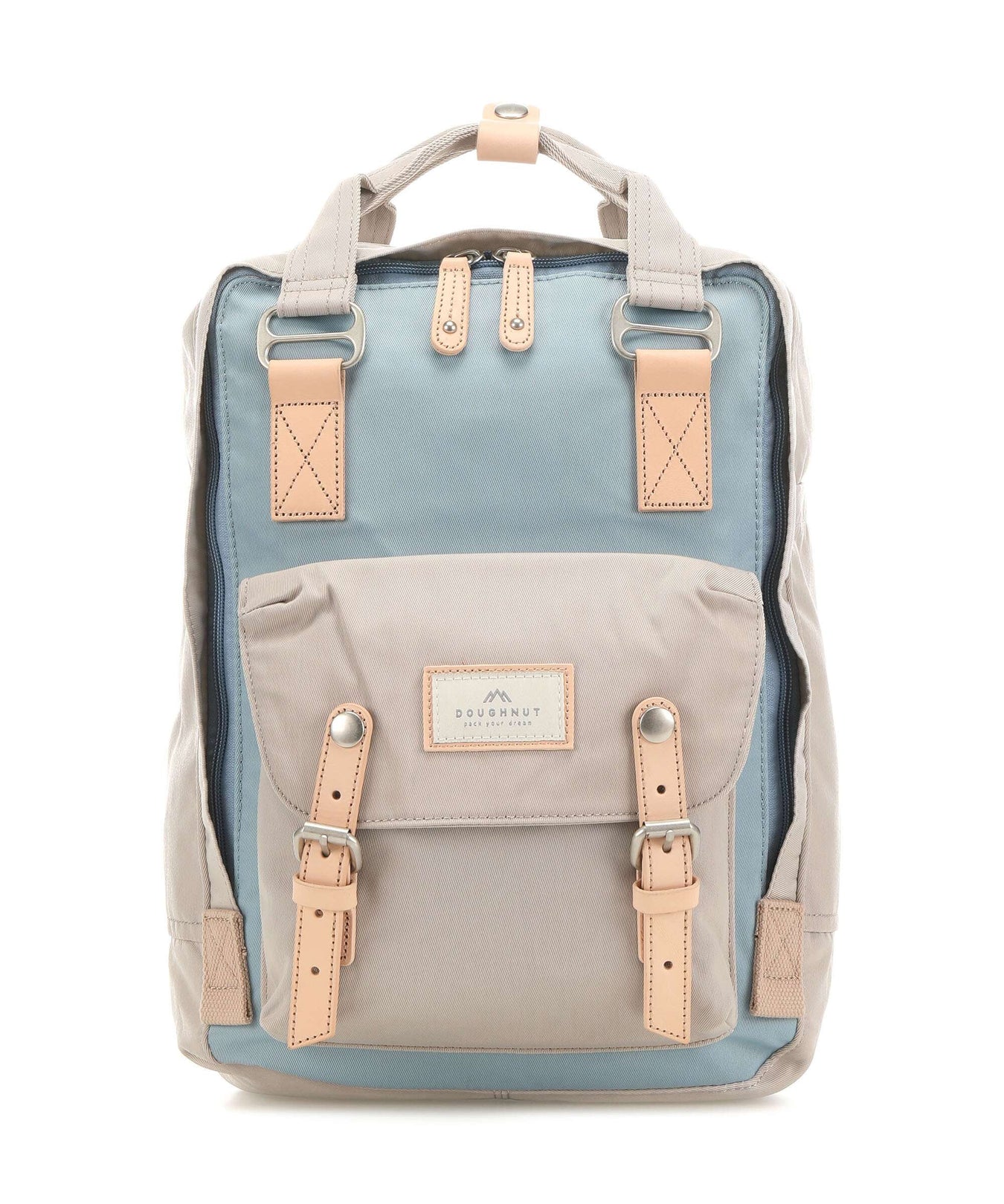 Doughnut Macaroon Backpack light blue/ivory
