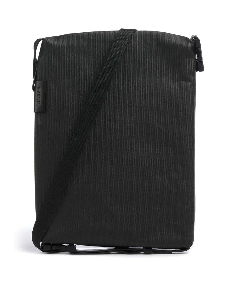 Côte&Ciel Coated Canvas Inn Medium Briefcase black