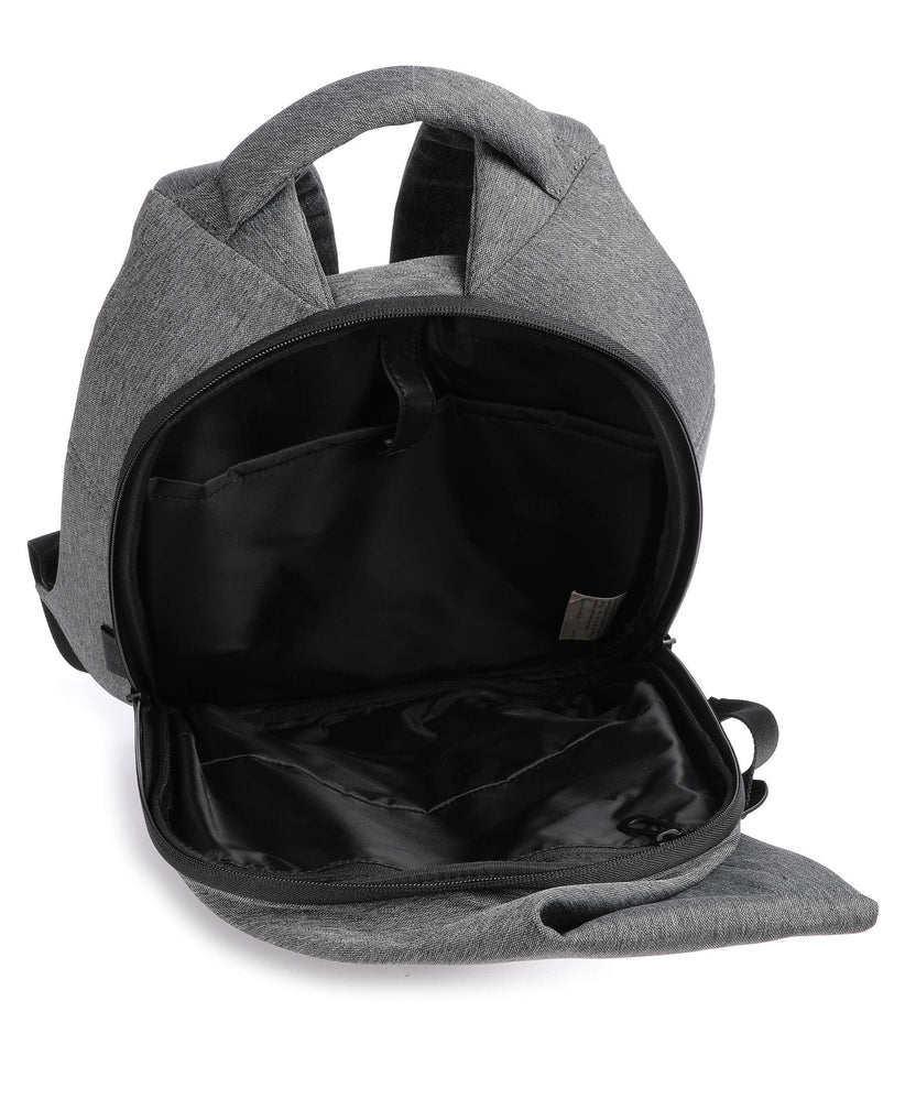 Côte&Ciel Eco Yarn Isar Small Laptop backpack black melange