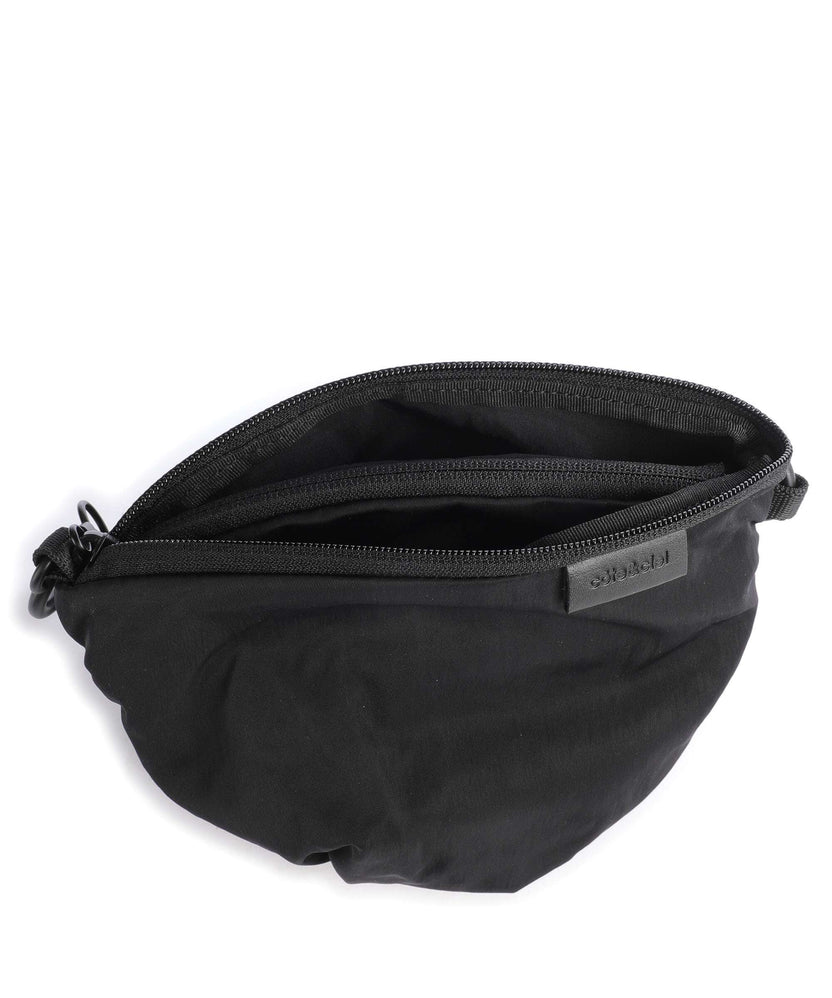 Côte&Ciel Creased Stone Orba Crossbody bag black