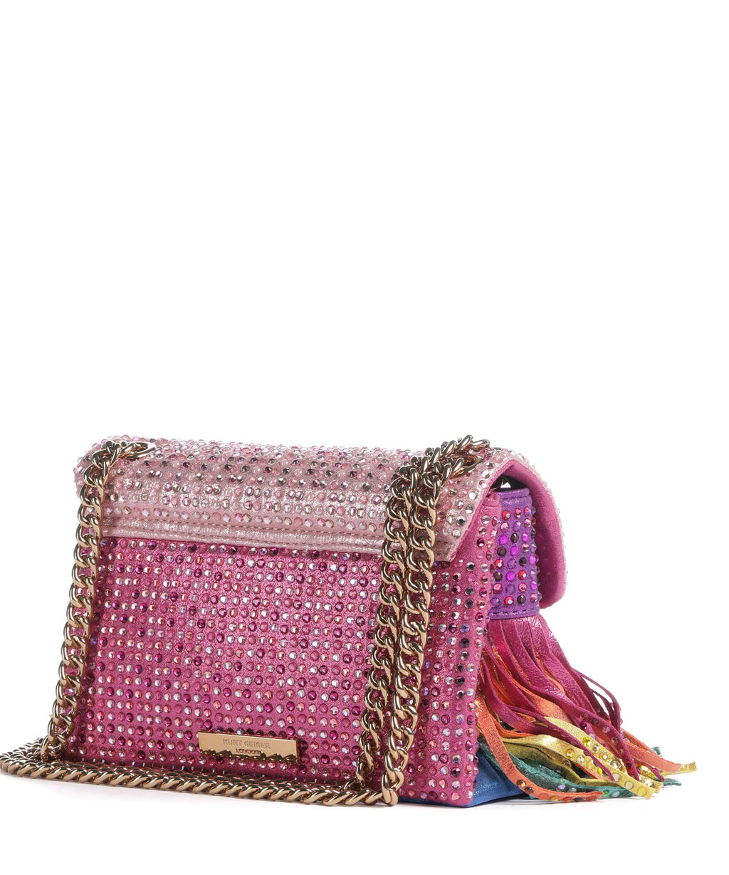 Kurt Geiger Kensington Mini Fringe Shoulder bag multi