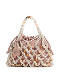 Kurt Geiger Macrame Handbag cream