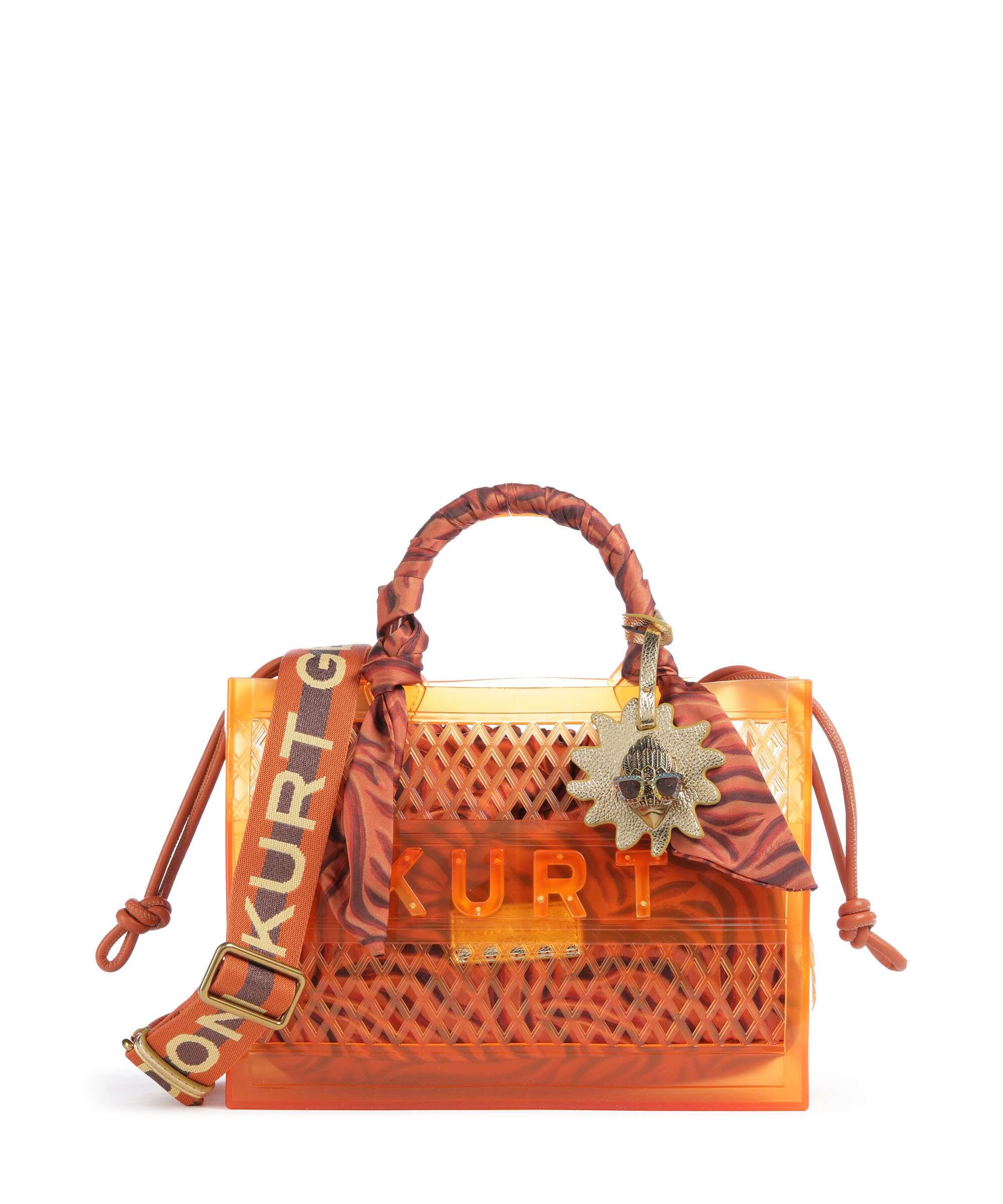 Kurt Geiger Jelly Small Handbag tan combination