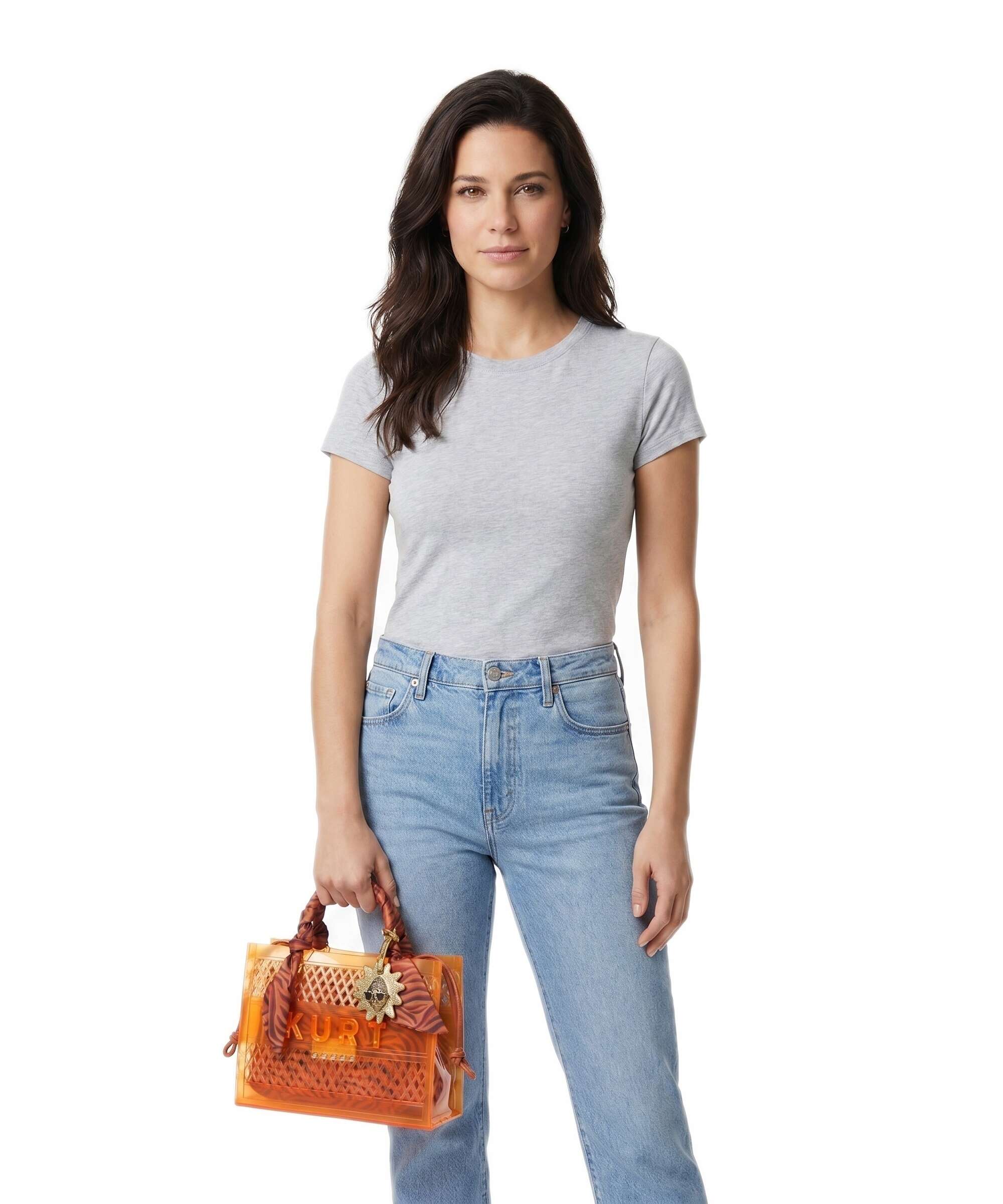 Kurt Geiger Jelly Small Handbag tan combination
