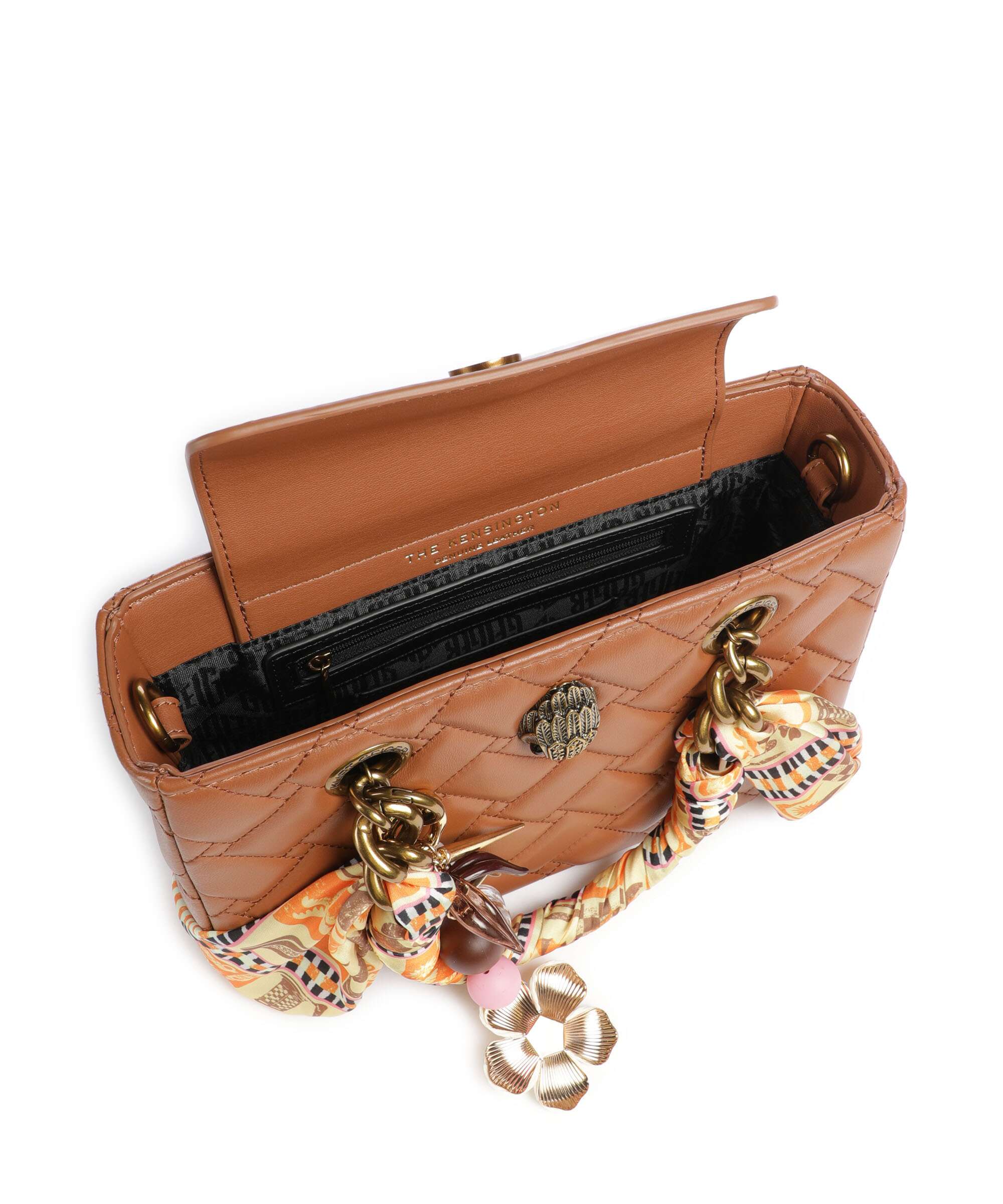 Kurt Geiger Kensington Square Handbag tan combination
