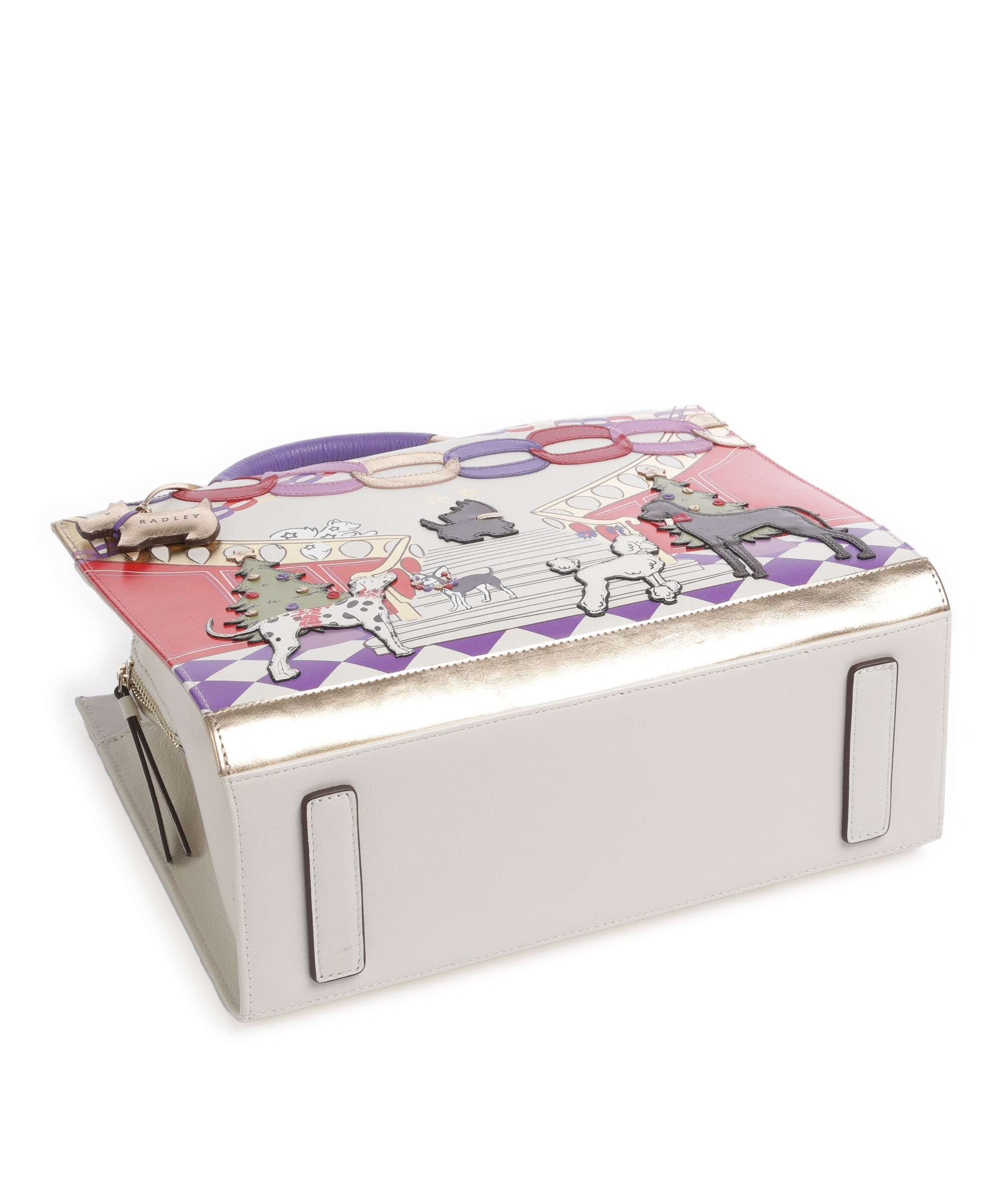 Radley London Picture Party Pals Handbag amethyst