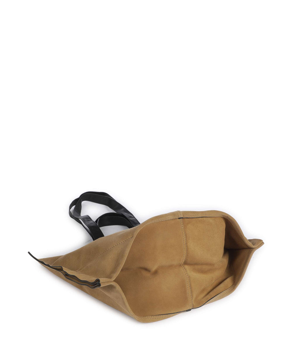 AllSaints Lutece Tote bag warm olive brown
